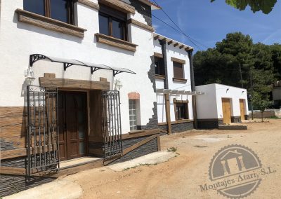 Fachada Reforma Integral Masia Rehabilitada