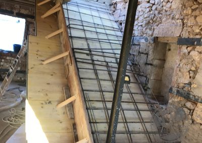 Escaleras Reforma Masia Rehabilitada