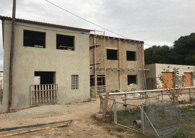 Fachada Reforma INtegral Masia Rehabilitada