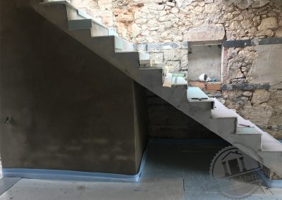 Escaleras Reforma Integral Masia Rehabilitada
